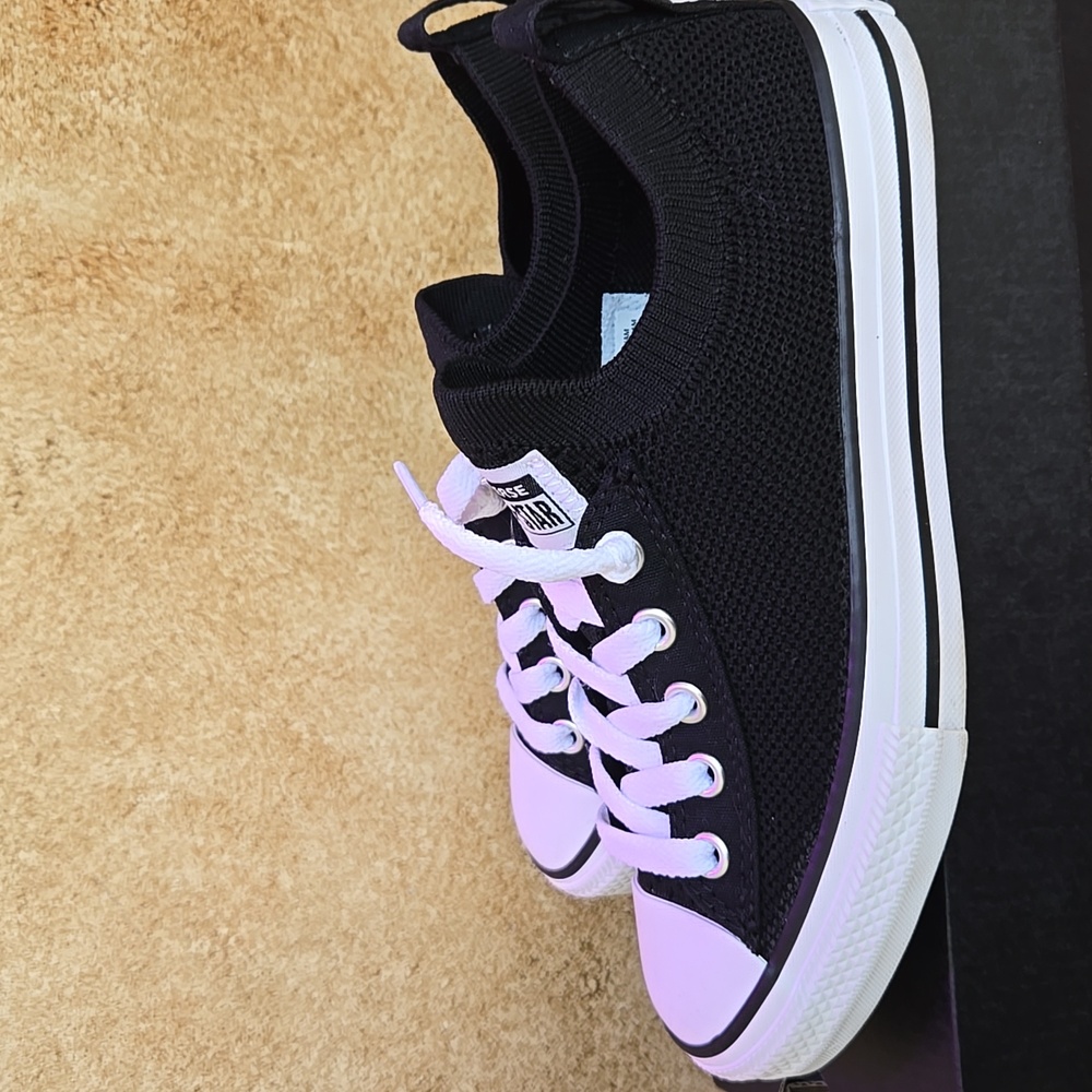 New in Box-Converse Kids (Unisex) Knit slip on-Size 2 Youth - Picture 10 of 13